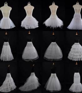 Wedding petticoats