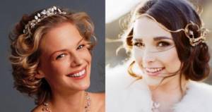 Wedding hairstyles without bangs