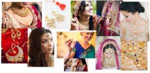 Свадебные украшщения индийской невесты