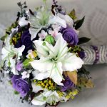 wedding bouquet of lilies 2