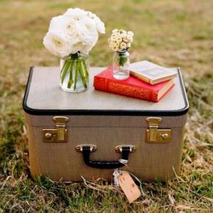 Wedding suitcase for money