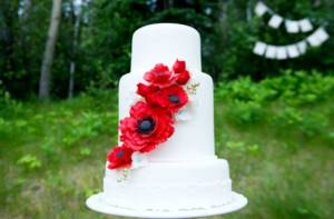 red velvet wedding cake 3