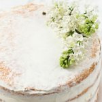 свадебный торт одноярусный 8