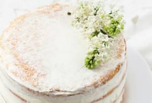свадебный торт одноярусный 8