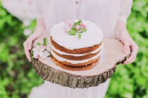 Wedding cake with fruits 5