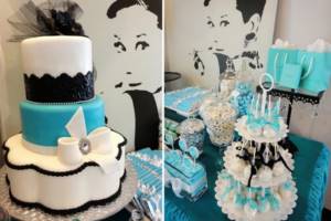 Tiffany wedding cake 5