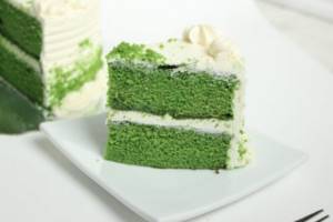 green wedding cake 3