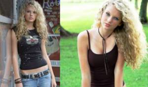 Taylor Swift in her youth
