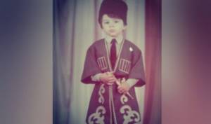 Timur Gatsayev in childhood