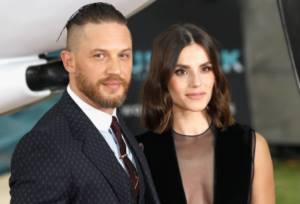 Tom Hardy and his wife