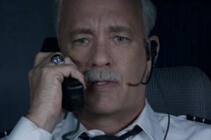 Tom Hanks as Chesley Sullenberger (still from the film &quot;Miracle on the Hudson&quot;)