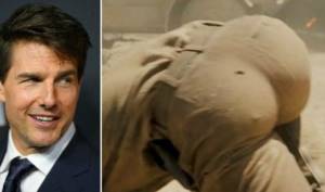 Tom Cruise accused of wearing fake buttocks
