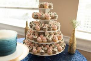 Cupcake cake for wedding