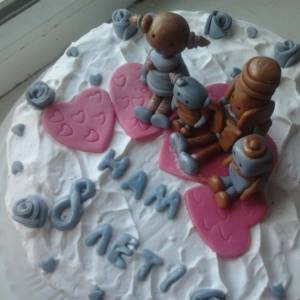 Tin Wedding Cake