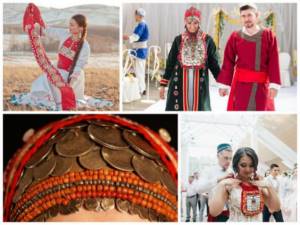 traditions and rituals Bashkir wedding photo shoot