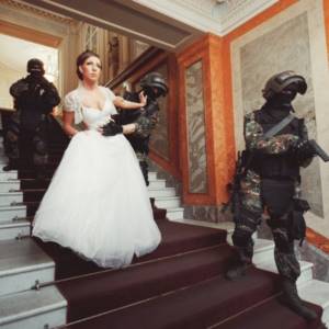 tradition of kidnapping the bride at a wedding