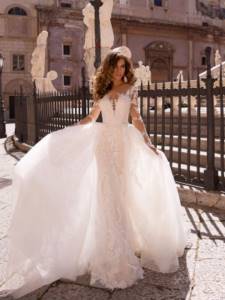 Тренды свадебных платьев 2021-2022: самые модные новинки