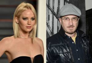 Jennifer Lawrence and Darren Aronofsky are 21 years apart