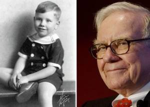 Warren Buffett as a child