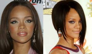 In 2009, Rihanna changed her image to a more aggressive one.