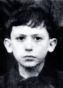 Vakhtang Kikabidze in childhood