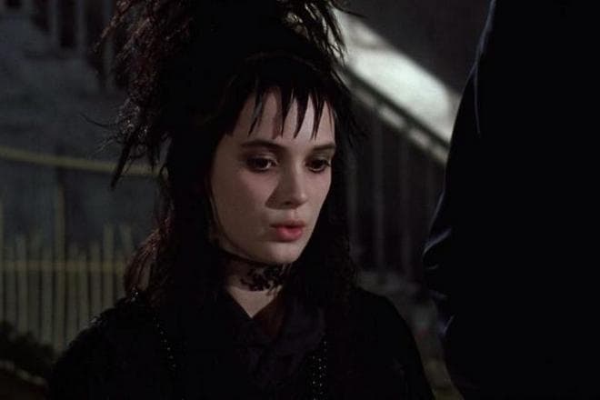 Winona Ryder in the movie &quot;Beetlejuice&quot;