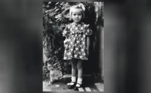 Valentina Matvienko in childhood