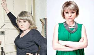Valentina Mazunina before and after losing weight