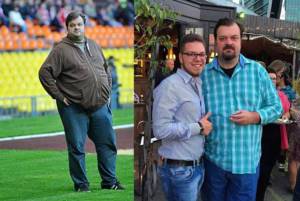 Vasily Utkin lost 85 kg