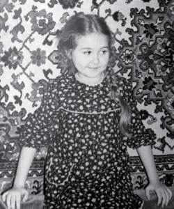Vasilisa Volodina in childhood