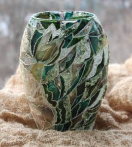 Vase - a gift for an emerald wedding