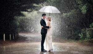 Венчание в дождь