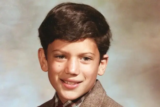 Wentworth Miller as a child