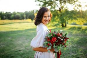 Types of wedding bouquets for the bride 4