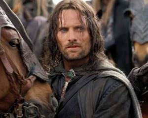 Viggo Mortensen in the Lord of the Rings trilogy