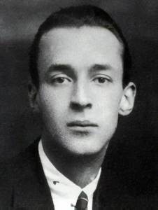 Vladimir Nabokov in his youth