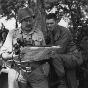 War correspondent Ernest Hemingway