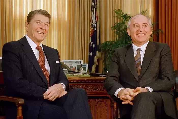Meeting between Gorbachev and Reagan in Reykjavik