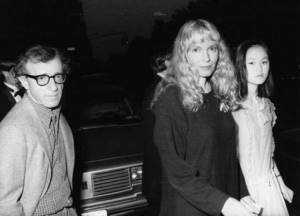 Woody Allen, Mia Farrow and Soon-Yi Previn