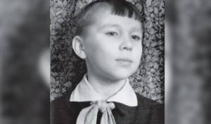 Vyacheslav Zaitsev in childhood