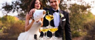 Choosing alcohol for a wedding