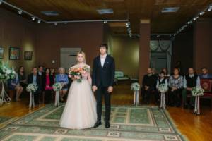 Выездная регистрация брака в Театральной хоромине в Коломенском