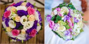 Bright colorful bouquets for the warm months