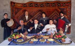 feast in the Caucasus