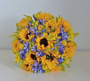 Yellow-blue bouquet