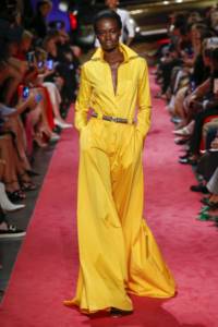 Brandon Maxwell yellow dress