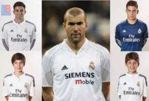 Zinedine Zidane Family life - Children.